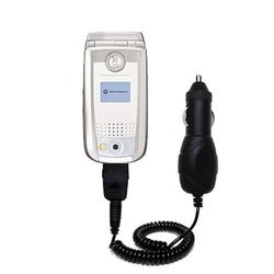 Gomadic Rapid Car / Auto Charger for the Motorola MPx220 - Brand w/ TipExchange Technology