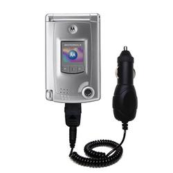 Gomadic Rapid Car / Auto Charger for the Motorola MPx300 - Brand w/ TipExchange Technology