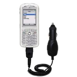Gomadic Rapid Car / Auto Charger for the Motorola ROKR - Brand w/ TipExchange Technology