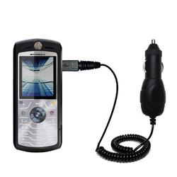 Gomadic Rapid Car / Auto Charger for the Motorola SLVR L7 - Brand w/ TipExchange Technology
