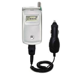 Gomadic Rapid Car / Auto Charger for the Motorola T720 - Brand w/ TipExchange Technology