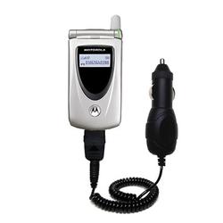 Gomadic Rapid Car / Auto Charger for the Motorola T721 - Brand w/ TipExchange Technology