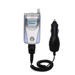 Gomadic Rapid Car / Auto Charger for the Motorola T722i - Brand w/ TipExchange Technology