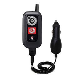 Gomadic Rapid Car / Auto Charger for the Motorola V1050 - Brand w/ TipExchange Technology