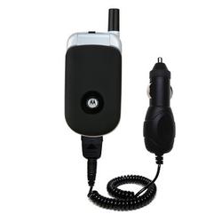 Gomadic Rapid Car / Auto Charger for the Motorola V176 - Brand w/ TipExchange Technology