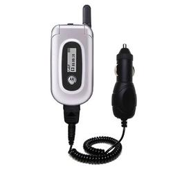 Gomadic Rapid Car / Auto Charger for the Motorola V177 - Brand w/ TipExchange Technology