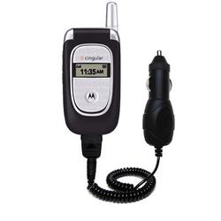 Gomadic Rapid Car / Auto Charger for the Motorola V190 - Brand w/ TipExchange Technology