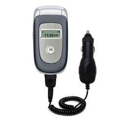 Gomadic Rapid Car / Auto Charger for the Motorola V195 - Brand w/ TipExchange Technology