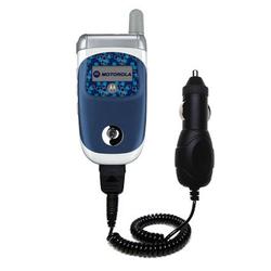 Gomadic Rapid Car / Auto Charger for the Motorola V226 - Brand w/ TipExchange Technology