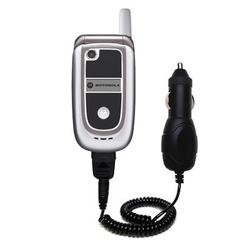Gomadic Rapid Car / Auto Charger for the Motorola V235 - Brand w/ TipExchange Technology