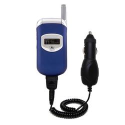 Gomadic Rapid Car / Auto Charger for the Motorola V260 - Brand w/ TipExchange Technology