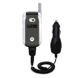 Gomadic Rapid Car / Auto Charger for the Motorola V265 - Brand w/ TipExchange Technology