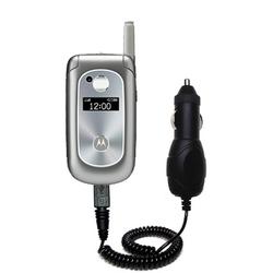 Gomadic Rapid Car / Auto Charger for the Motorola V323i - Brand w/ TipExchange Technology