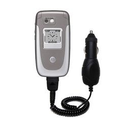 Gomadic Rapid Car / Auto Charger for the Motorola V360 - Brand w/ TipExchange Technology