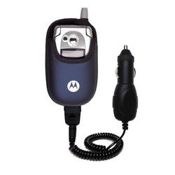 Gomadic Rapid Car / Auto Charger for the Motorola V540 - Brand w/ TipExchange Technology