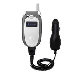 Gomadic Rapid Car / Auto Charger for the Motorola V547 - Brand w/ TipExchange Technology