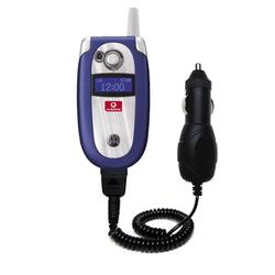 Gomadic Rapid Car / Auto Charger for the Motorola V550 - Brand w/ TipExchange Technology