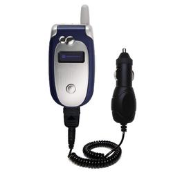 Gomadic Rapid Car / Auto Charger for the Motorola V551 - Brand w/ TipExchange Technology