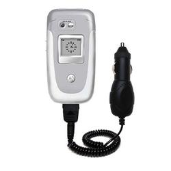 Gomadic Rapid Car / Auto Charger for the Motorola V560 - Brand w/ TipExchange Technology