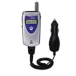 Gomadic Rapid Car / Auto Charger for the Motorola V60v - Brand w/ TipExchange Technology