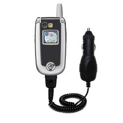 Gomadic Rapid Car / Auto Charger for the Motorola V635 - Brand w/ TipExchange Technology