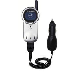Gomadic Rapid Car / Auto Charger for the Motorola V70 - Brand w/ TipExchange Technology