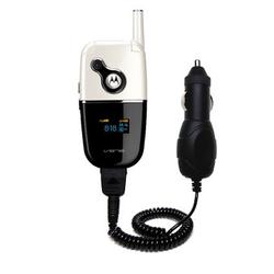 Gomadic Rapid Car / Auto Charger for the Motorola V872 - Brand w/ TipExchange Technology