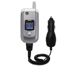 Gomadic Rapid Car / Auto Charger for the Motorola V975 - Brand w/ TipExchange Technology