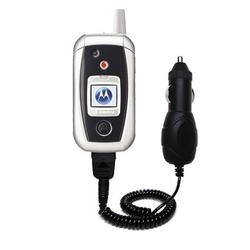 Gomadic Rapid Car / Auto Charger for the Motorola V980 - Brand w/ TipExchange Technology