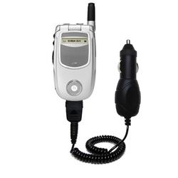 Gomadic Rapid Car / Auto Charger for the Motorola i730 - Brand w/ TipExchange Technology