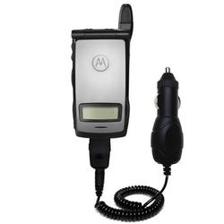 Gomadic Rapid Car / Auto Charger for the Motorola i830 - Brand w/ TipExchange Technology
