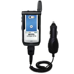 Gomadic Rapid Car / Auto Charger for the Motorola i860 - Brand w/ TipExchange Technology