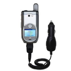 Gomadic Rapid Car / Auto Charger for the Motorola i930 - Brand w/ TipExchange Technology
