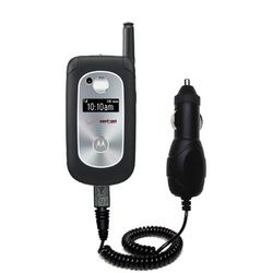 Gomadic Rapid Car / Auto Charger for the Motorola v325i - Brand w/ TipExchange Technology