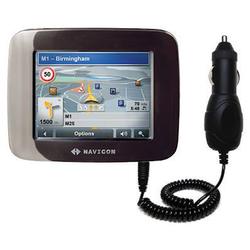 Gomadic Rapid Car / Auto Charger for the Navigon 5100 - Brand w/ TipExchange Technology