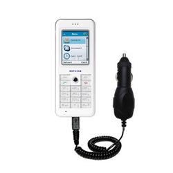 Gomadic Rapid Car / Auto Charger for the Netgear Skype Phone SPH101 - Brand w/ TipExchange Technolog