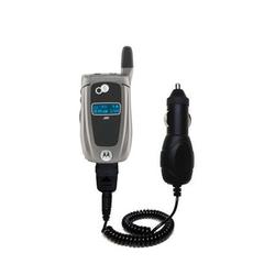 Gomadic Rapid Car / Auto Charger for the Nextel i850 / i855 - Brand w/ TipExchange Technology