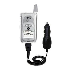 Gomadic Rapid Car / Auto Charger for the Nextel i870 / i875 - Brand w/ TipExchange Technology