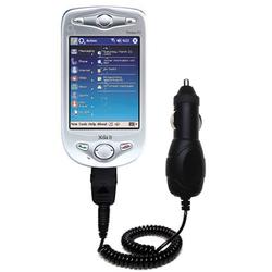 Gomadic Rapid Car / Auto Charger for the O2 XDA II - Brand w/ TipExchange Technology
