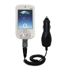Gomadic Rapid Car / Auto Charger for the O2 XDA II Mini - Brand w/ TipExchange Technology