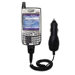 Gomadic Rapid Car / Auto Charger for the PalmOne Treo 700p - Brand w/ TipExchange Technology