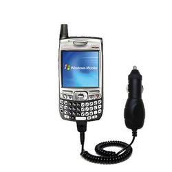 Gomadic Rapid Car / Auto Charger for the PalmOne Treo 700w - Brand w/ TipExchange Technology
