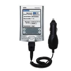 Gomadic Rapid Car / Auto Charger for the PalmOne Tungsten E2 - Brand w/ TipExchange Technology
