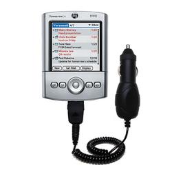 Gomadic Rapid Car / Auto Charger for the PalmOne Tungsten T2 - Brand w/ TipExchange Technology