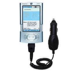 Gomadic Rapid Car / Auto Charger for the PalmOne Tungsten T3 - Brand w/ TipExchange Technology