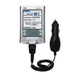 Gomadic Rapid Car / Auto Charger for the PalmOne Tungsten T5 - Brand w/ TipExchange Technology