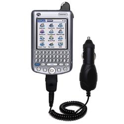 Gomadic Rapid Car / Auto Charger for the PalmOne Tungsten W - Brand w/ TipExchange Technology