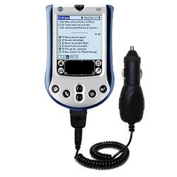 Gomadic Rapid Car / Auto Charger for the PalmOne m130 - Brand w/ TipExchange Technology