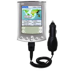Gomadic Rapid Car / Auto Charger for the PalmOne m515 - Brand w/ TipExchange Technology