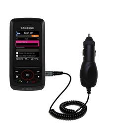 Gomadic Rapid Car / Auto Charger for the Samsung Blast - Brand w/ TipExchange Technology